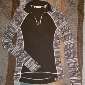 DAKINI 100% Marino wool 1/2 zip